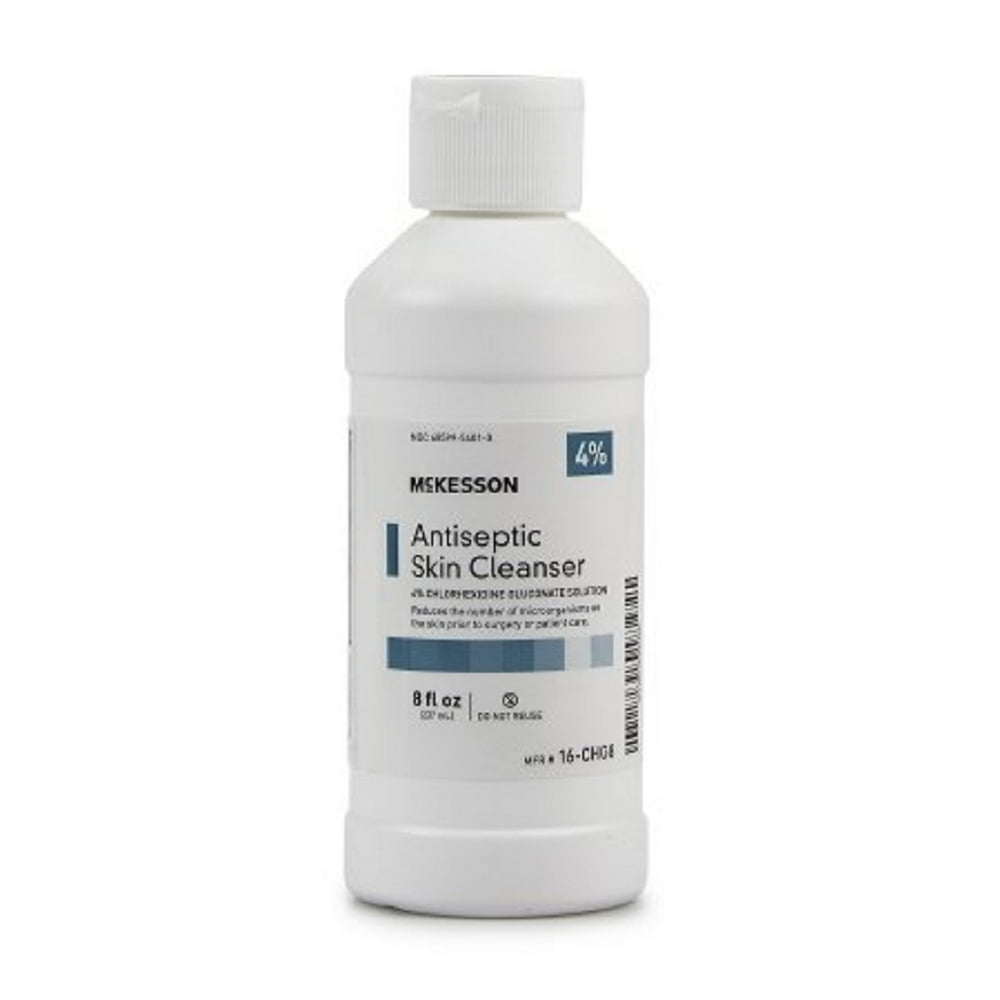 McKesson Antiseptic Skin Cleanser 8 fl. oz. FlipTop Bottle, 4