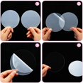 thumbnail image 5 of 24 piezas de llavero acrílico en blanco, círculos de acrílico transparente, adornos de disco en blanco, 5 of 5