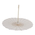 thumbnail image 6 of Kids Paper Parasol Bamboo and Paper Chinese Style Elegant White DIY Paper Umbrellas for Decoration, 6 of 8