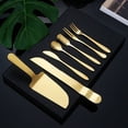 thumbnail image 5 of Pala para tartas de acero inoxidable, cuchillo para tartas de luna, tenedor, cuchillo para pan de aleación de titanio, herramienta para hornear, cuchillo para frutas, tenedor, 5 of 5
