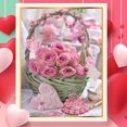 thumbnail image 4 of Guirnaldas de cuentas de madera para el día de San Valentín con borlas para decoración del hogar, B Afortunado Sencillez, 4 of 5