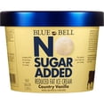 thumbnail image 6 of Blue Bell No Sugar Added Country Vanilla Reduced Fat Ice Cream Half Gallon, 64 fl oz, 6 of 13