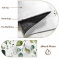 thumbnail image 6 of Eucalyptus Leaf Round Rugs for Living Room 3ft Country Green Plant Farm Non Slip Circle Rug Washable Low-Profile Indoor Carpet for Bedroom, Dining Room, Bathroom, 6 of 9