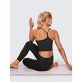 thumbnail image 3 of Sujetador deportivo CRZ YOGA Butterluxe Y Back Longline Black Women, 3 of 5