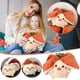 thumbnail image 1 of Juguete de peluche de conejo de Pascua | Lindo conejito de peluche se convierte en muñeco de frutas | Peluche de zanahoria y fresa | Almohada de conejito de Pascua suave y acogedora | 18cm | Regalo, 1 of 9