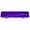 White   -  Cobalt Blue, variant on Hot Knobs HK3116-PA Mardi Gras Yellow with Cobalt Blue Rectangle Glass Cabinet Pull - Aluminum Post