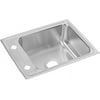 Elkay Drkad221740 Lustertone 22" Drop In Single Basin Stainless Steel Utility Sink - 1