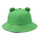 thumbnail image 2 of Sombrero de cubo de rana para adultos, sombrero de sol de algodón para mujeres, sombrero de pescador de algodón plegable para niños y mujeres, 2 of 5