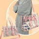 thumbnail image 1 of Bolsa de estadio de PVC transparente | Bolso de hombro sin olor para mujer | 34 x 26 x 15 cm | Para compras, viajes y playa | Apto para eventos y conciertos, 1 of 6