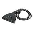 thumbnail image 1 of ColoMX 3 puertos HDMI Switch Conmutador selector de la caja de Hub Splitter con 55 cm de cable de HDMI para HDTV / PS3 / 360 (Negro), 1 of 5