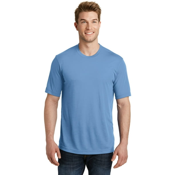 Sport-Tek - Sport Tek Adult Male Men Plain Short Sleeves T-Shirt ...