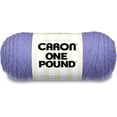 thumbnail image 2 of Caron One Pound Lavender Blue Yarn - 2 Pack of 454g/16oz - Acrylic - 4 Medium (Worsted) - 812 Yards - Knitting/Crochet, 2 of 7