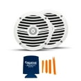 thumbnail image 2 of Rockford Fosgate - Two Pairs of RM1652 6.5" White Marine Coaxial Speakers and PM600X4 4-Channel Marine Amplifier, 2 of 9