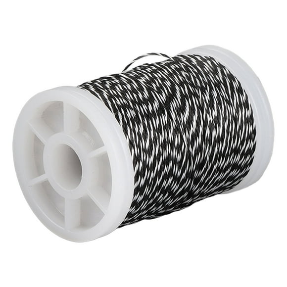 Fyydes Fil de Service pour Corde d'Arc, Grand Applicabilité Corde d'Arc Durable Résistance à l'Eau pour Divers Arcs Noir, Bleu, Rouge, Blanc et Noir