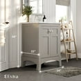 thumbnail image 2 of Eviva New Jersey 24-inch Transitional Grey Bathroom Vanity, 2 of 5