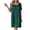 Army Green nightgowns women, variant on Womens Night Gowns Sleepwear Loungewear Comfy Square Neck Modal Nightgown Short Sleeve Pleated Sleep Dresses Ladies Nightgowns Purple,L