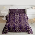 thumbnail image 2 of Castle Fairy Teens Bohemian Damask Twin Comforter Sets,Traditional Flower Bedding Set, 2 of 8