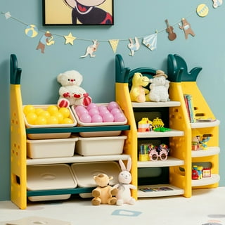 Corner best sale toy box