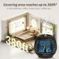 thumbnail image 3 of Roonbo Cool Mist & Waterless Auto-Off 400ml Essential Oil Diffuser with Remote Control, 3 of 7