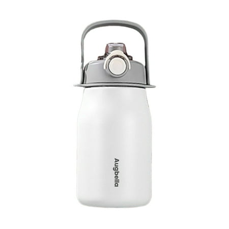 

Augbella Water bottles sold empty Wide Mouth vacuum insulated stainless steel water bottle with leakproof closeable lid for cold water drinks sports travel car and school