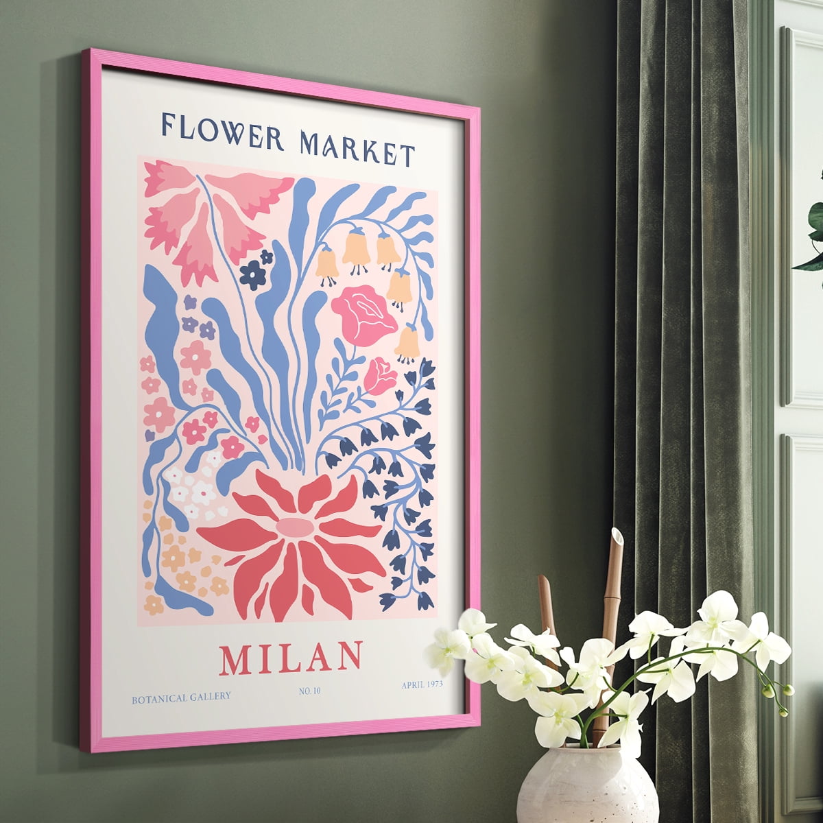 Matisse I Framed Print - Solid Wood in Single Picture Frame Solid Wood 2 Framed Print