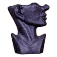 thumbnail image 2 of Jarrón de Resina para Rostro , Jarrón para La Cabeza, Moderno , Escultura Artística, Flor, Planta, Maceta, Decoración para hogar, C Negro Soledad Jarrón de plantas, 2 of 8