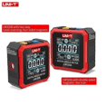 thumbnail image 4 of UNI-T LM320A LM320B Electronic Angle Meter Digital Protractor Magnetic Inclinometer Angle Tester Bevel Box Backlight, 4 of 5