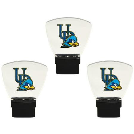 

Authentic Street Signs Delaware Fightin Blue Hens LED Nightlight 3-Pack