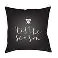 thumbnail image 1 of Surya Tis The Season I Word Print Outdoor Pillow, 1 of 2