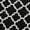Black Lattice, variant on Sea Team Moroccan Lattice Pattern Canvas Fabric Storage Basket Collapsible Geometric Design Storage Bin with Drawstring Cover and PU Leather Handles, 16.5 x 11.8 x 9.1 inches, Grey