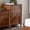Walnut Brown, variant on Baxton Studio Hoffman Modern Farmhouse Chest, 4-Drawer, White