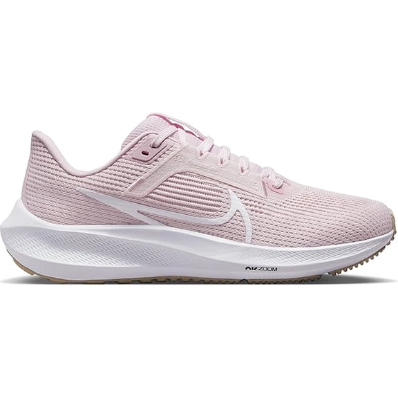 Nike Women's Zoom Pegasus 40 Running Shoes in Pink/Pearl Pink Size 10.0