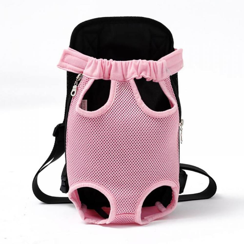 Pets Carrier Dog Front Chest Backpack Five Holes Backpack Dog Outdoor