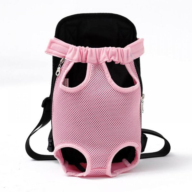 Pets Carrier Dog Front Chest Backpack Five Holes Backpack Dog Outdoor