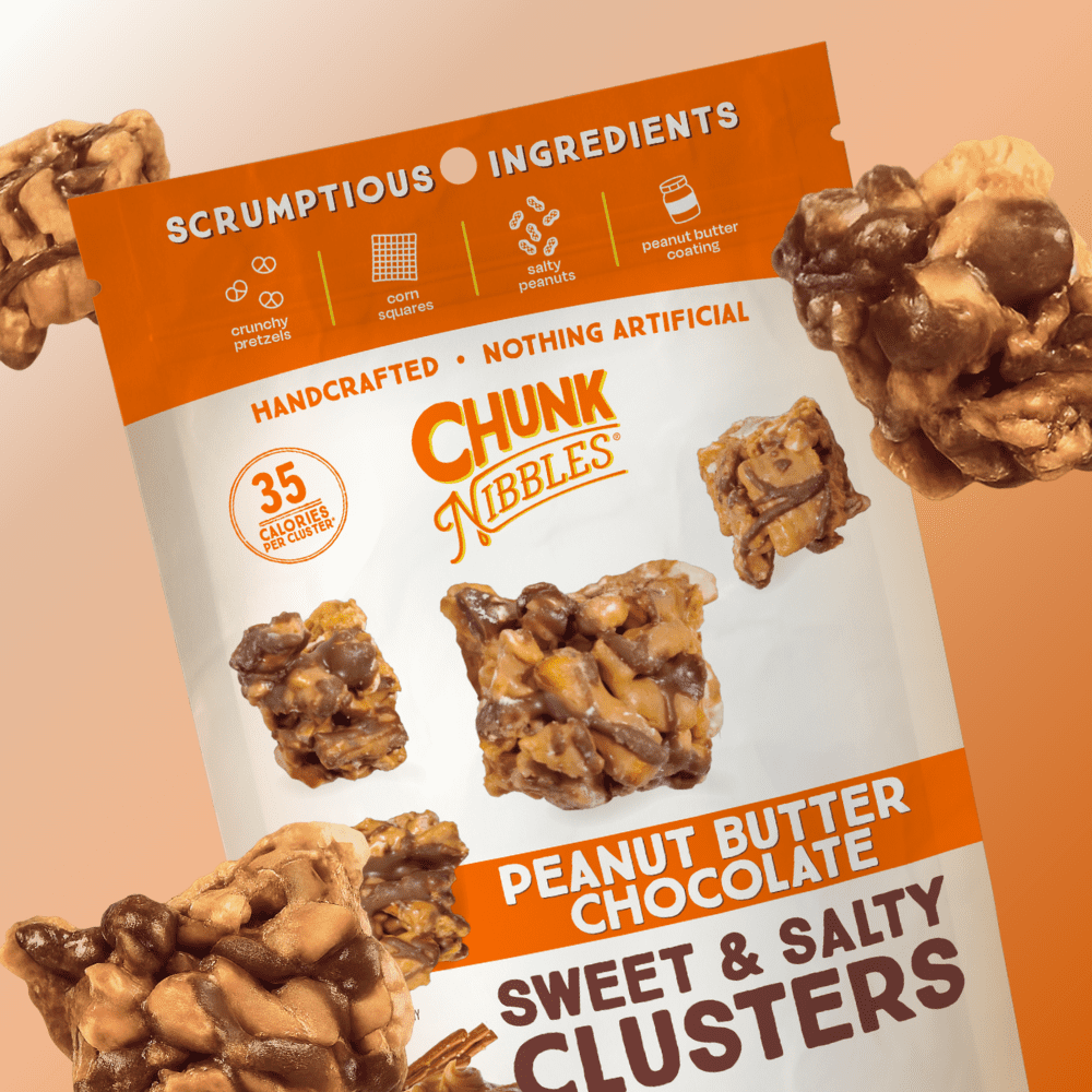 Peanut Butter Chocolate Chunk Nibbles 3 Pack