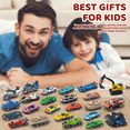 thumbnail image 4 of 2025 Christmas Advent Calendar, 24 Days Christmas Countdown Alloy Cars Vehicles Toy Set - Xmas Christmas Advent Calendar Party Favor Toys Gift for Kids Boys Toddlers, 4 of 7