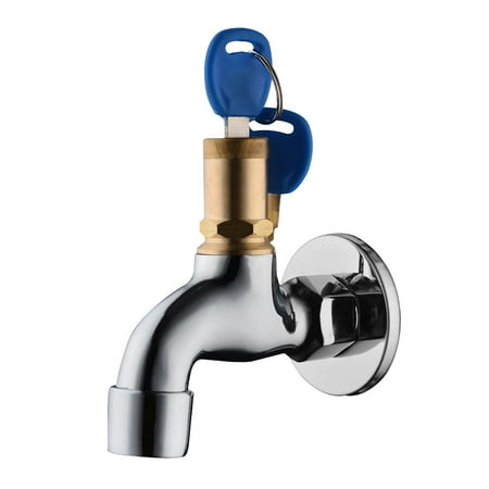 

Shiusina Faucets Laundry Bathroom Wall Mounted Water Tap Garden Washing Machine Faucet Durable Faucet B