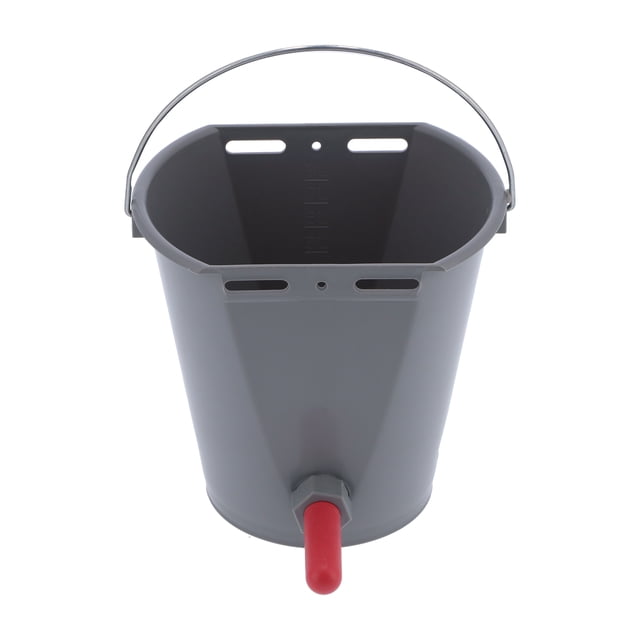 Barril de alimentación de leche, cubo alimentador de plástico de 8L, cubo de alimentación de leche para ganado, accesorio para ganado creado magistralmente