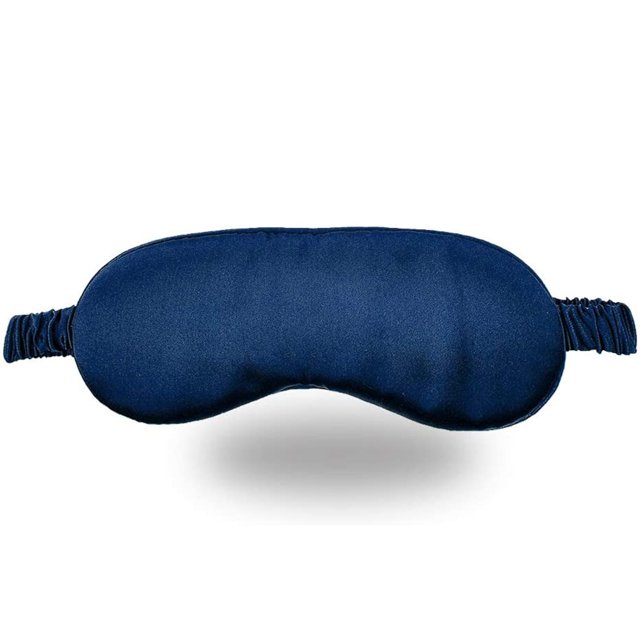 Sleep Mask Soft Smooth Silk Blindfold Blocking Lights Sunscreen Light & Comfy Breathable Skin Care Travel Eyes Cover