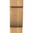 thumbnail image 2 of 5 1/2"W x 6"D x 14"H Alpine Smooth Corbel, Western Red Cedar, 2 of 9