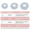 thumbnail image 5 of Dog Cones, for Pet Surgery, Recovery Cone Collar Prevent Dogs & Cats from Biting & Scratching for Most Dogs & Cats,Sblue-gray, 5 of 8