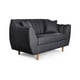 thumbnail image 3 of Sofá Love Seat 2 Plazas De Lino Gris Oxford Makora  Eliana, 3 of 7