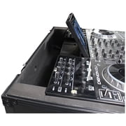 ProX XS-PRIME4 WBL Case Fits Denon PRIME4 Case W/ Wheels BLACK on BLACK 1U