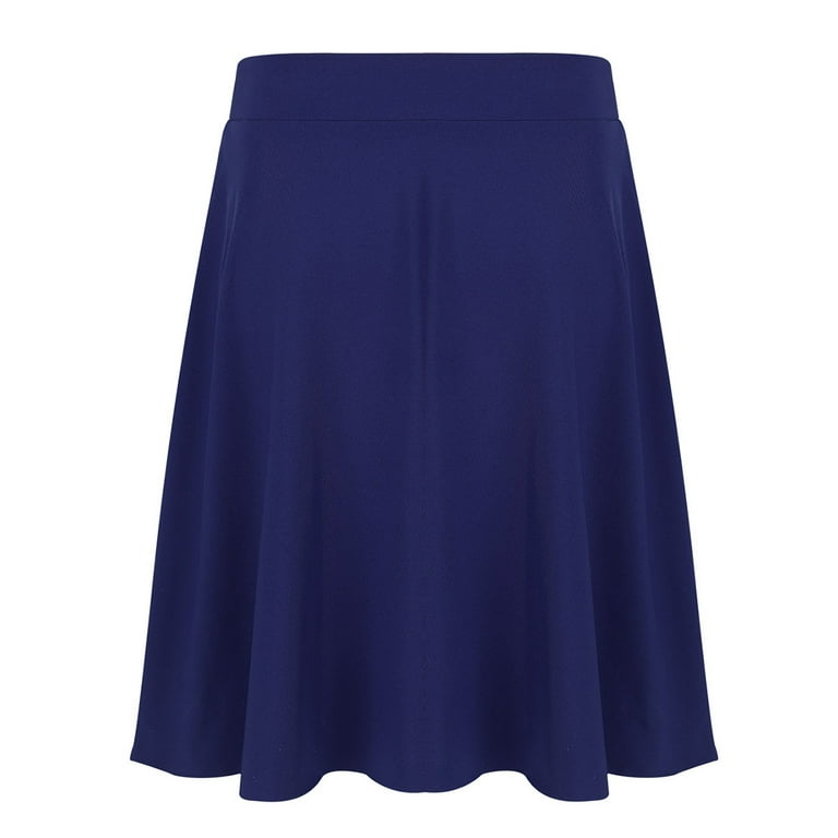 Plus size navy skater skirt 2025
