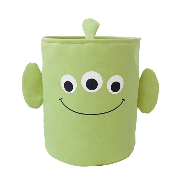 Cesta De Almacenamiento De Tela, Cesta De Lavandería Plegable Lavable, Organizador De Juguetes De Dibujos Animados Para Dormitorio