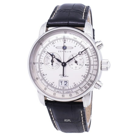 Graf Chronograph Big Date Watch with 12-hr Totalizer, #