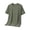 Green, variant on JTieacloth Mens Long T Shirts Men Ice Screen Eye Breathable Thin Solid Color Casual Summer Youth Crew Neck T Shirt Men