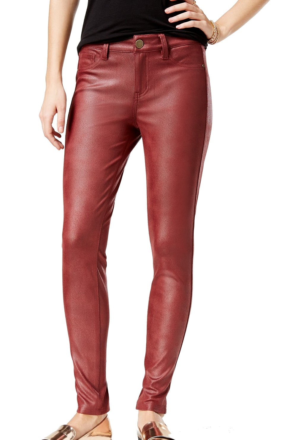 juniors leather pants