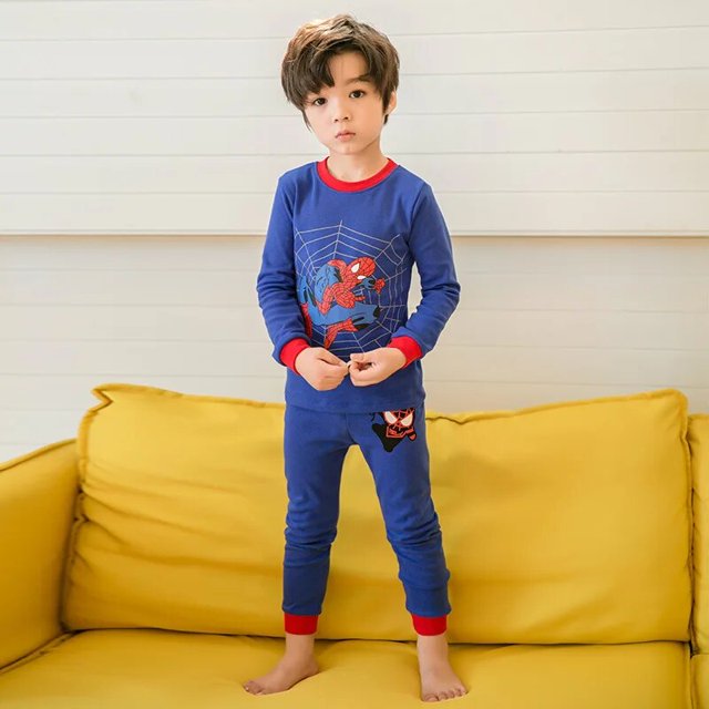 Pijamas de dibujos animados para niños y niñas, traje de otoño, ropa para bebés, Pijamas de Navidad, Infanti