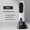 White, variant on Portable Straightening Comb, LCD Heating Styling Comb, Negative Ion Brush, Non-Damaging Ceramic Bristles for Short , Rechargeable and Travel-Friendly